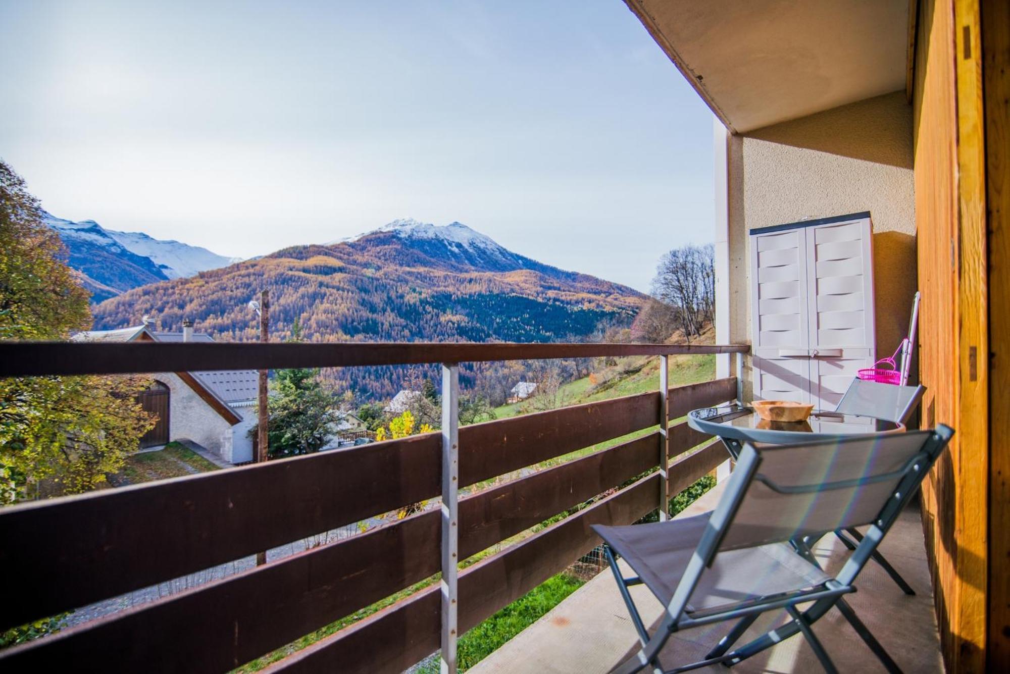 Les Tilleuls 24 - Balcon Vue Montagne Orcières Kültér fotó